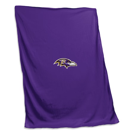 Logo Brands Baltimore Ravens Sweatshirt Blanket 603-74